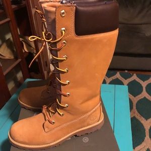 Women’s Timberlands Tall Asphalt Boots